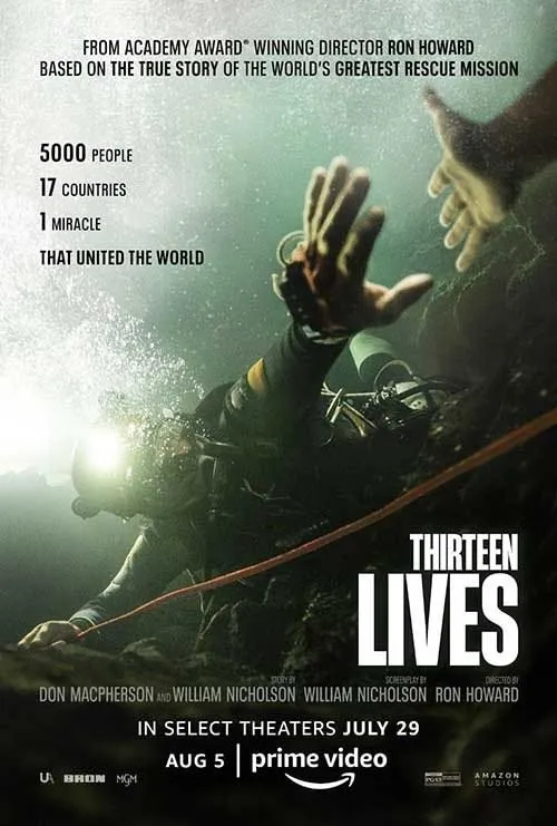 Thirteen Lives blockbuster movie on RexoTV